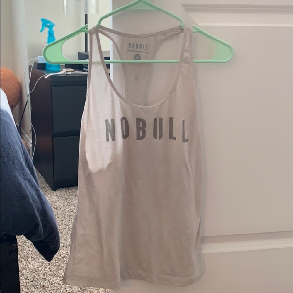 Nobull size M workout tank top in oatmeal